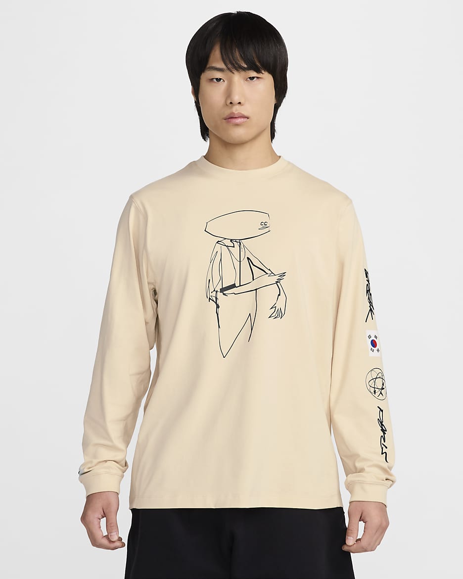 Nike long sleeve mens top on sale